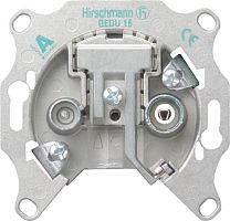 Розетка TV-FM Оконечная без накладки без рамки Gira ClassiX 1-м. картинка